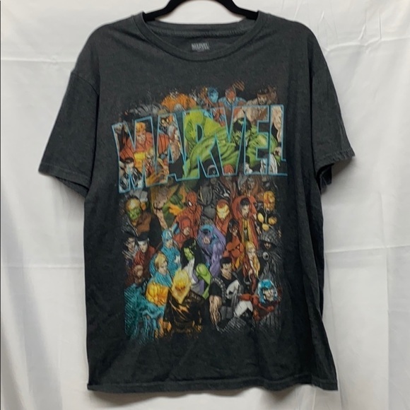 Marvel Other - Marvel Comics Super Hereos and Villains L Tshirt